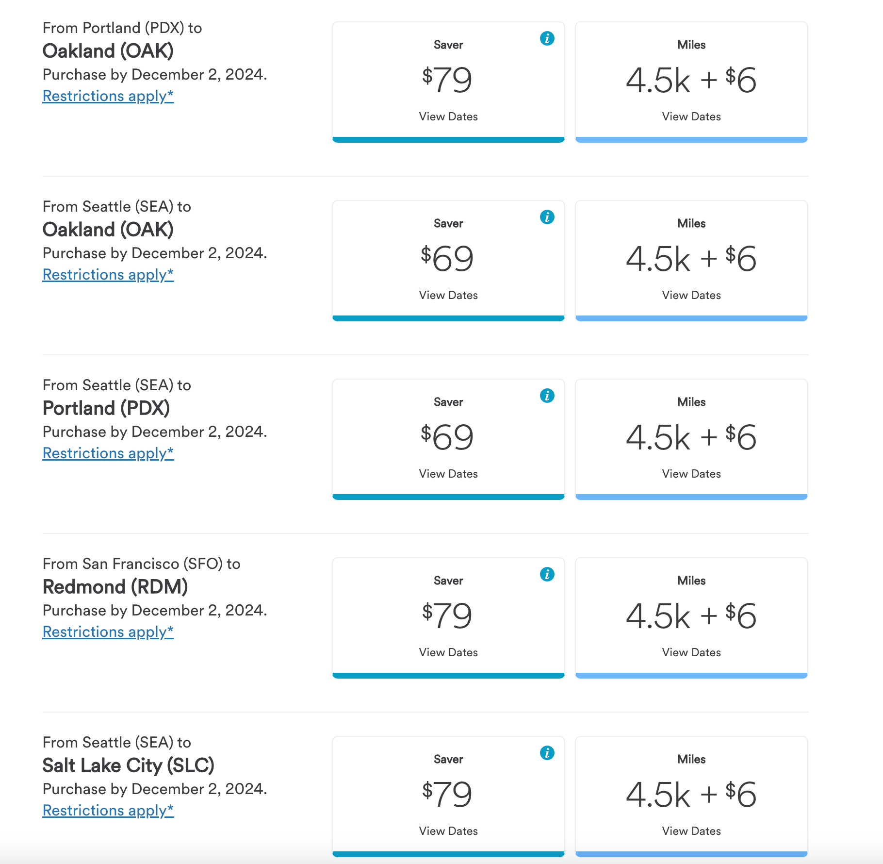 Alaska Airlines deals page. ALASKA